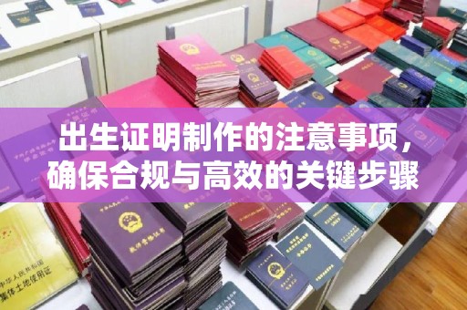 玉门出生证明制作的注意事项，确保合规与高效的关键步骤