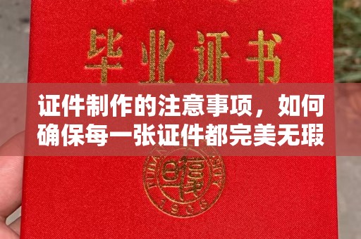 玉门证件制作的注意事项，如何确保每一张证件都完美无瑕？