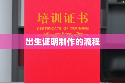 玉门出生证明制作的流程