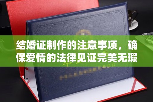 玉门结婚证制作的注意事项，确保爱情的法律见证完美无瑕